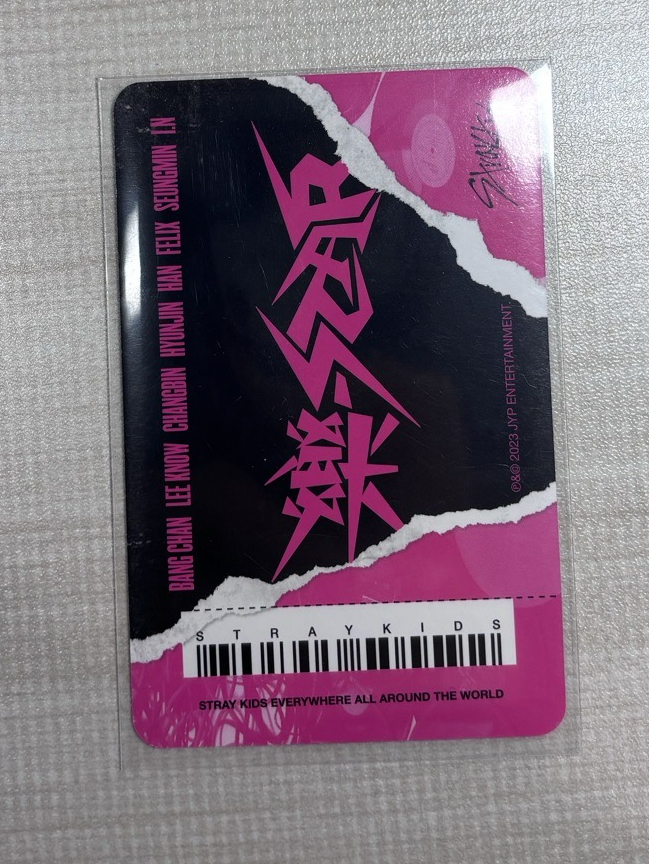 Straykids Felix 樂-star 專輯卡 專卡