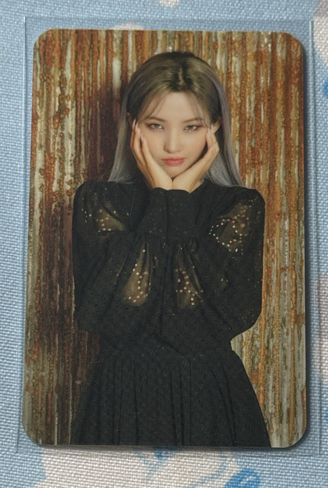 i-dle 小娟 I BURN dmc 特典卡 