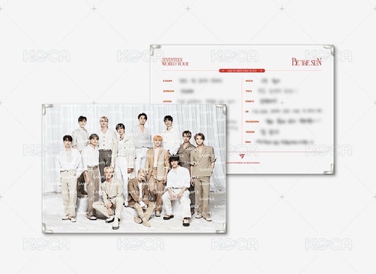 BTS巡演相框