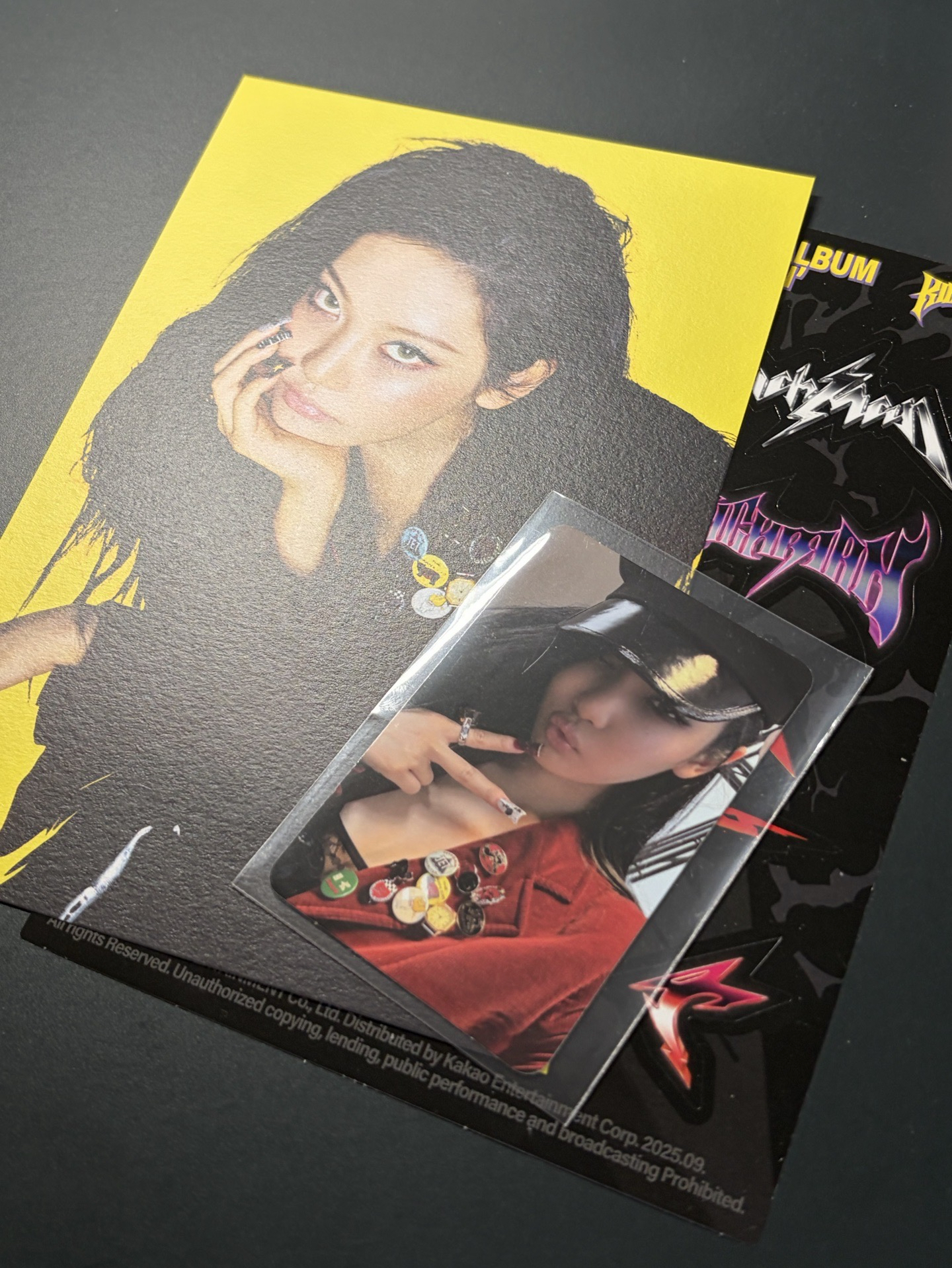 Rich Man 專輯卡 ENERGY寧+明信片