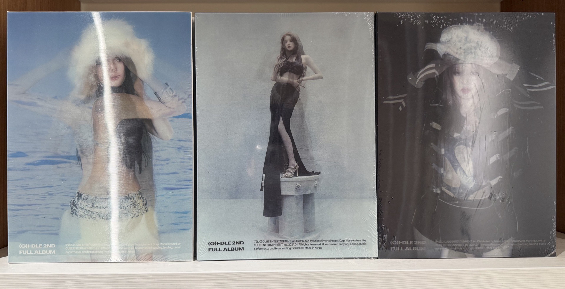 i-dle 未拆全新正規二一套