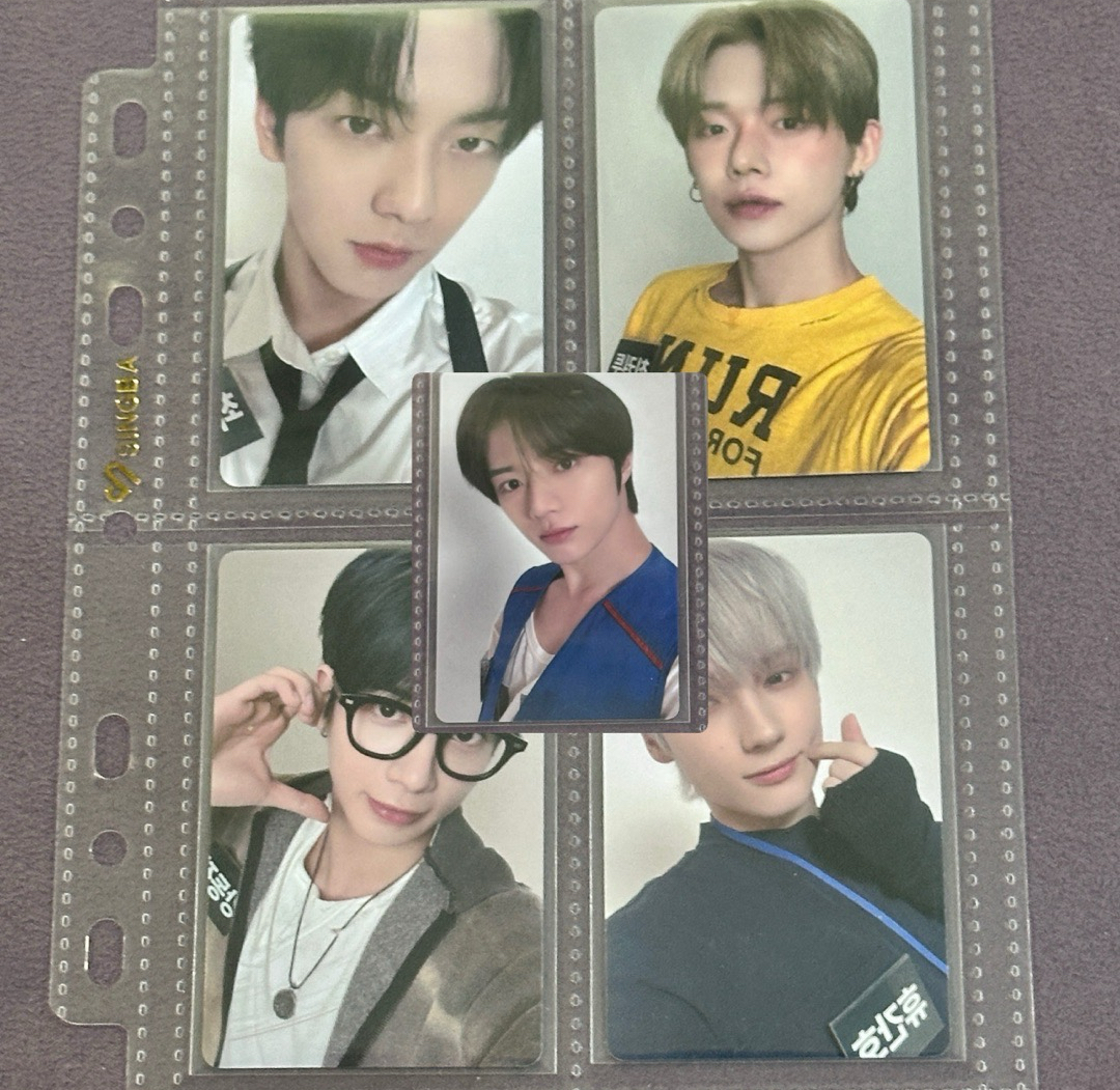 TXT 環球幸運卡一套