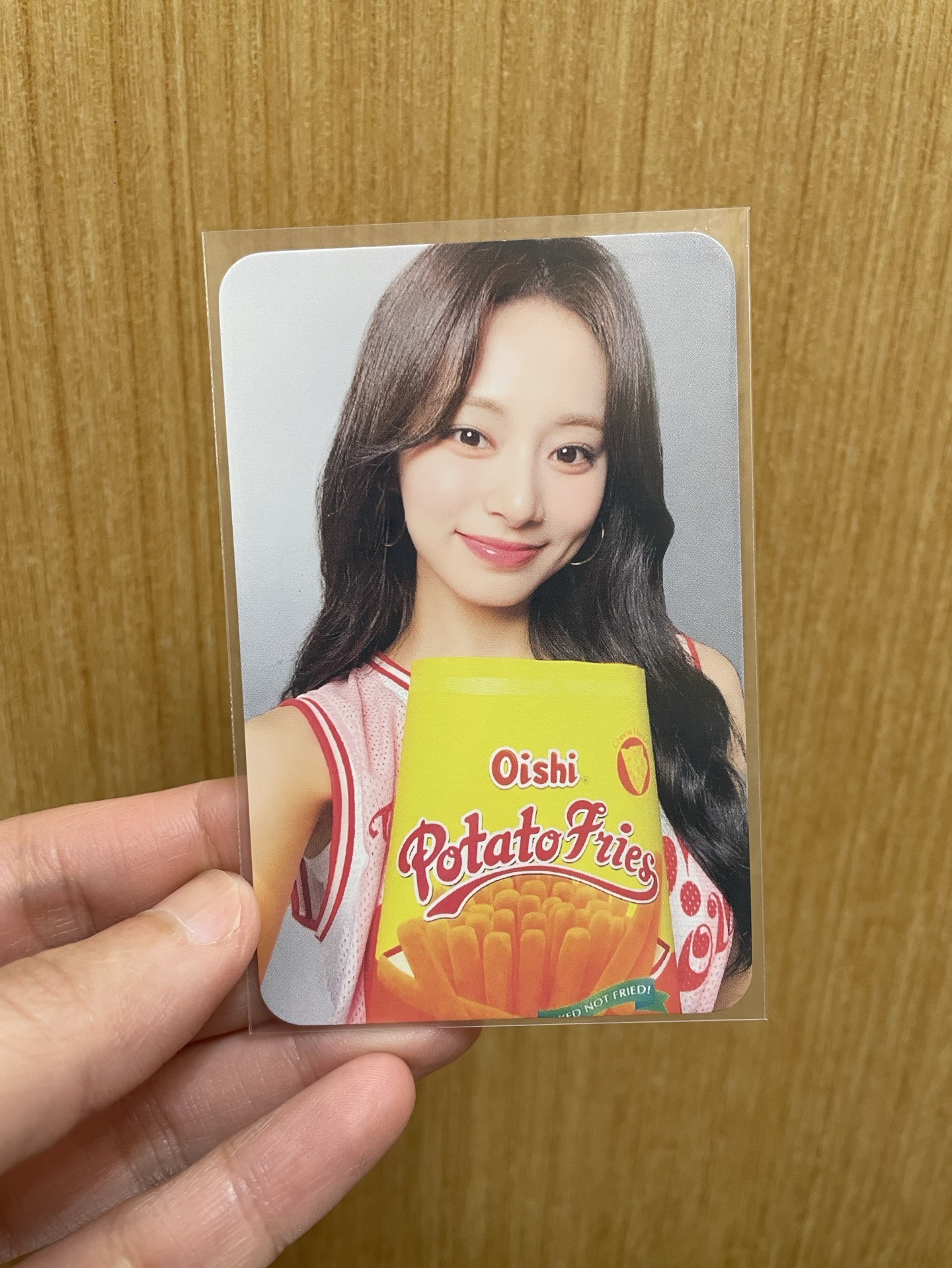 Twice_二代Oishi餅乾代言卡 子瑜