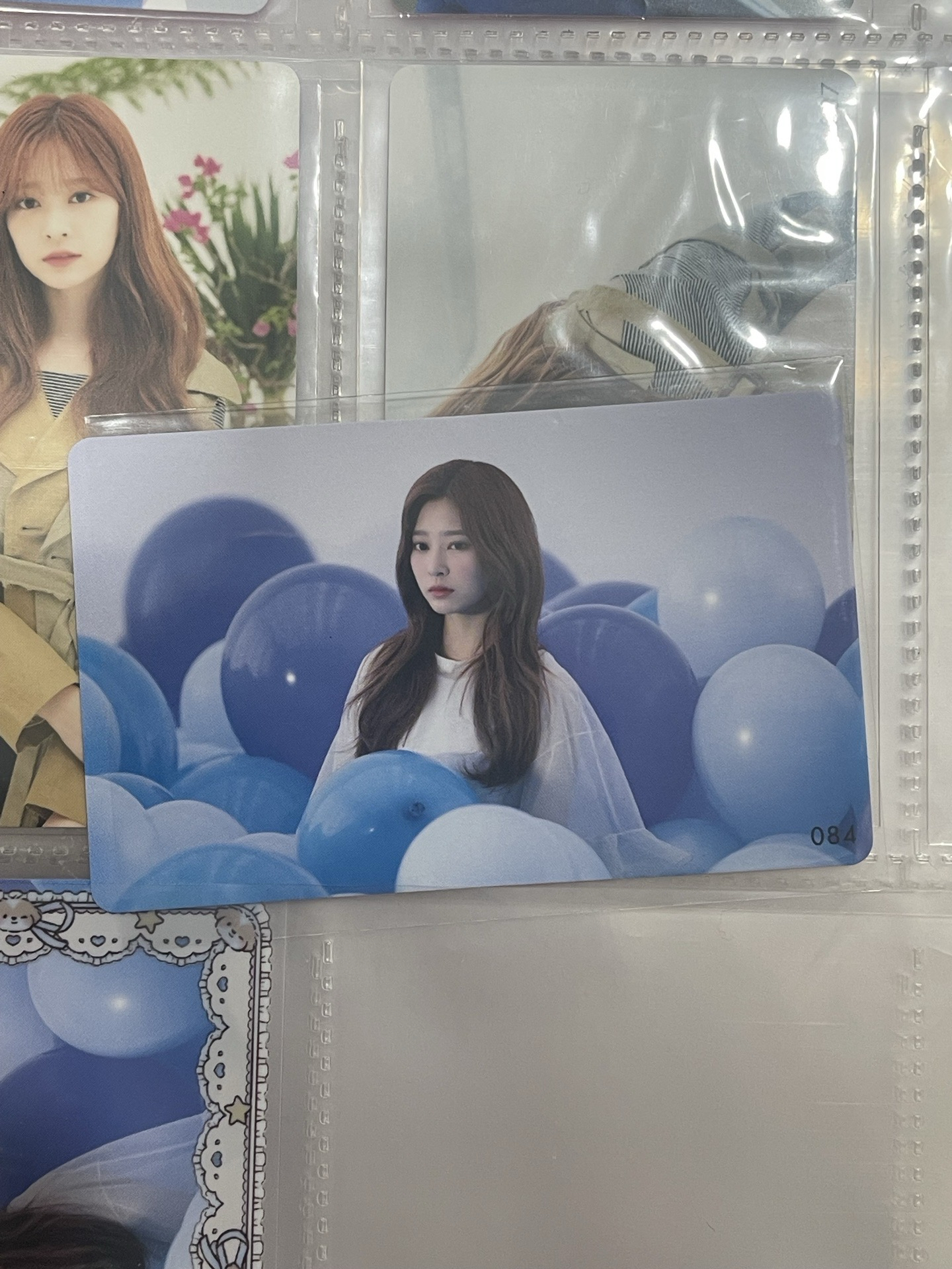 安安+珉周小卡合售