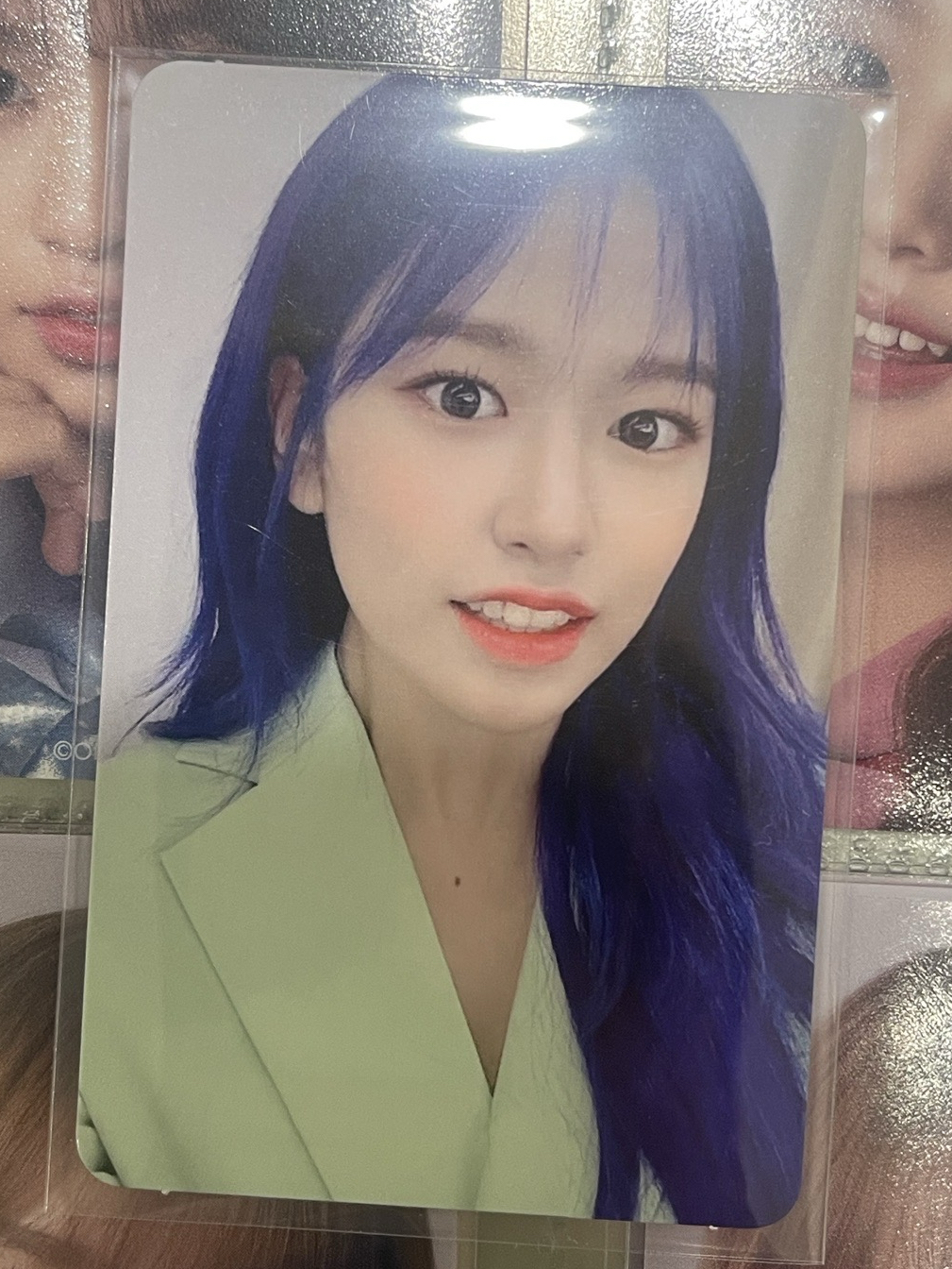 正規一藍髮自拍