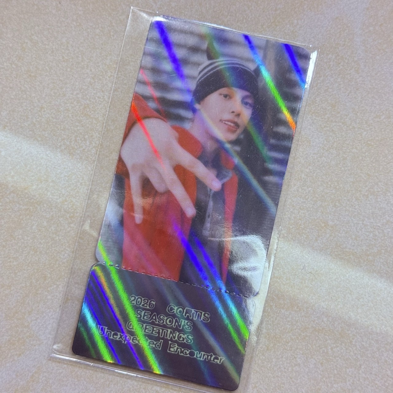 26年曆 中國快閃店滿額卡 趙雨凡