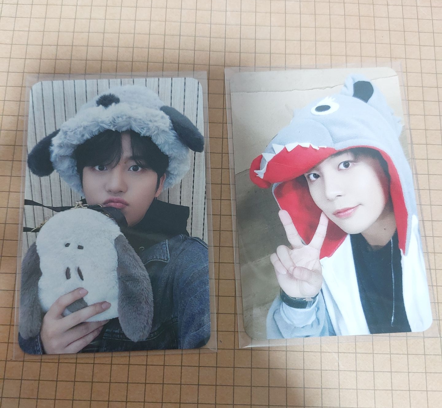 簽售卡 史努比卡+大野狼卡