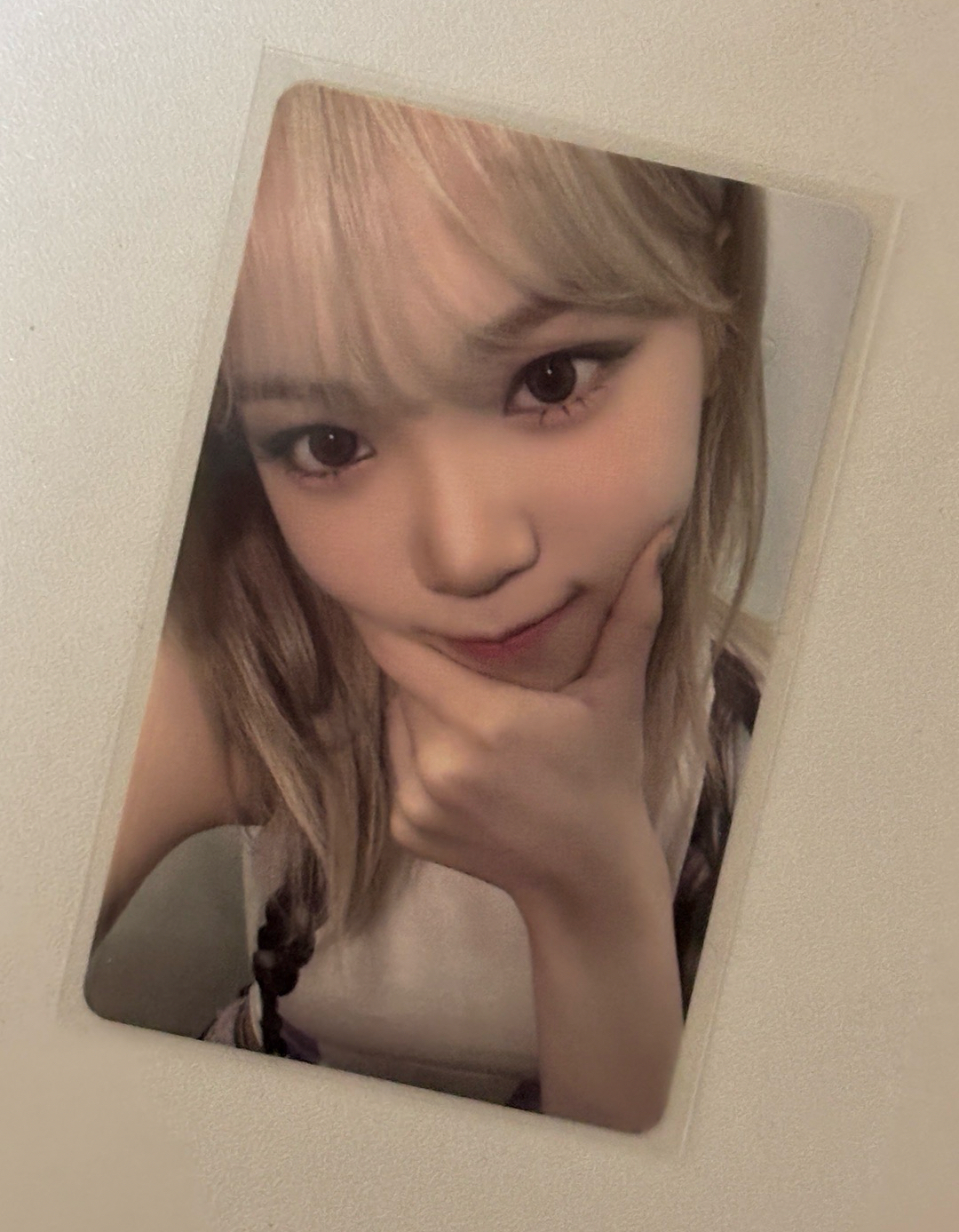 EASY wvs 單封 直播卡 懟臉卡 背面有污漬圖二