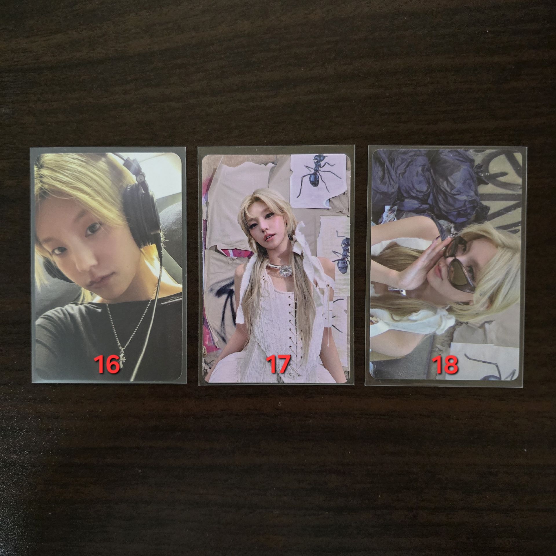 ITZY YEJI 禮志 小卡