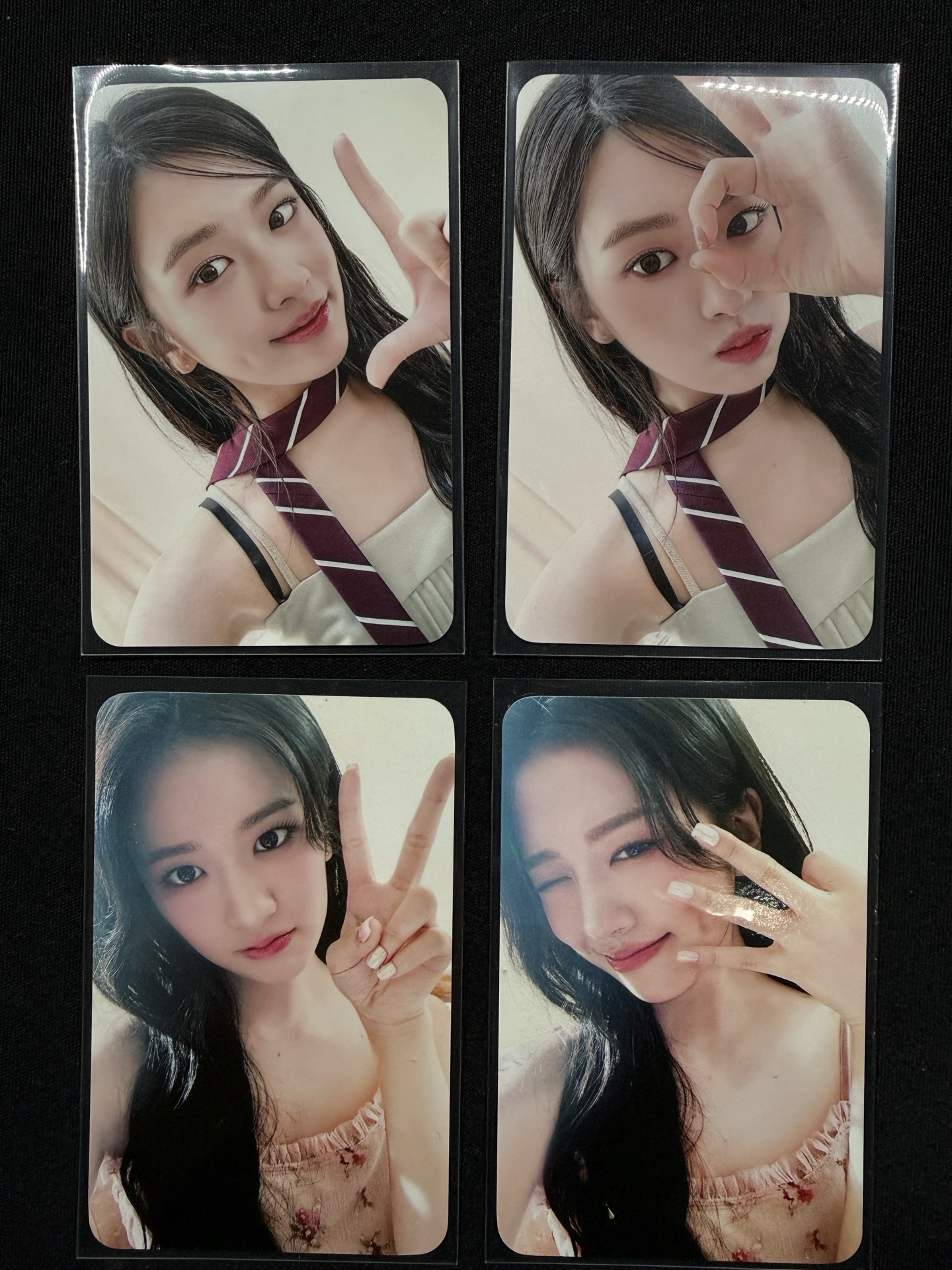 IVE 安 Clio 代言卡 LOVE