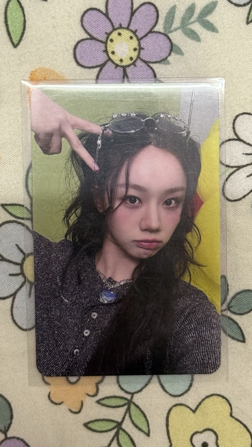 Hyeri 見面會小卡 中文卡背