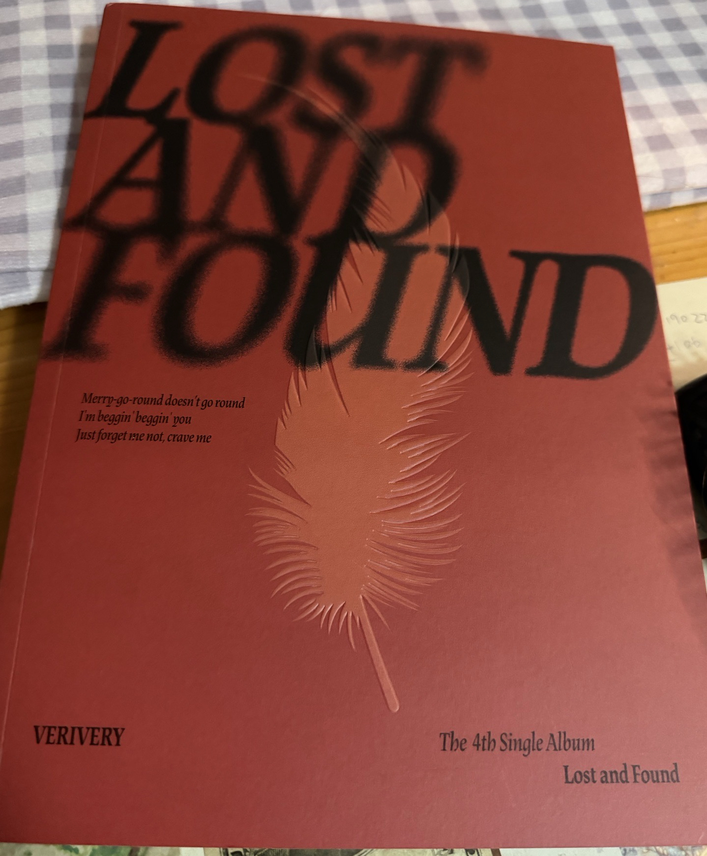 4th SINGLE ALBUM [Lost and Found] 2025.已拆專（含卡）