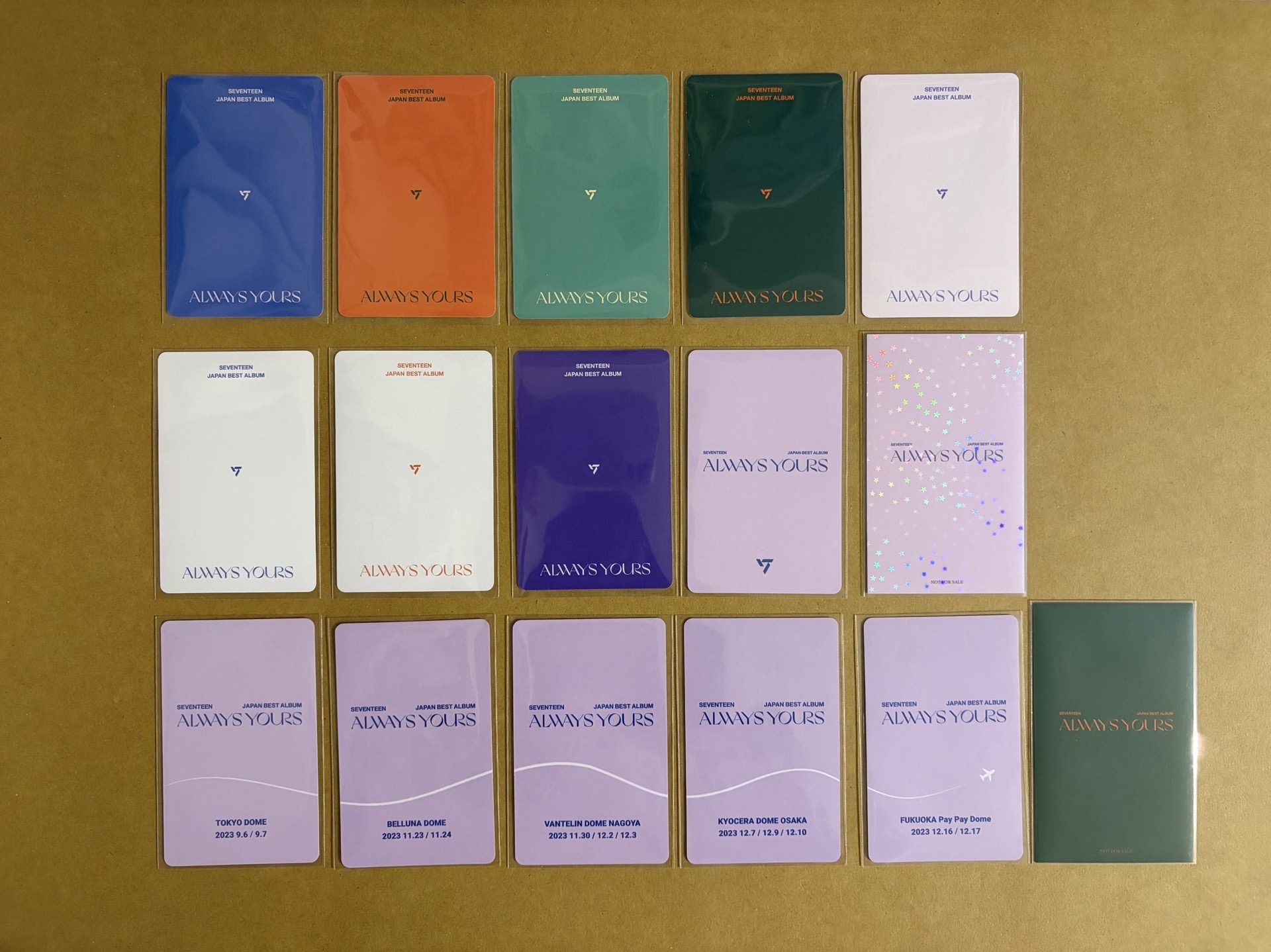 🤍Always Yours 碩 專卡/特典卡/場限 15+1整圖售