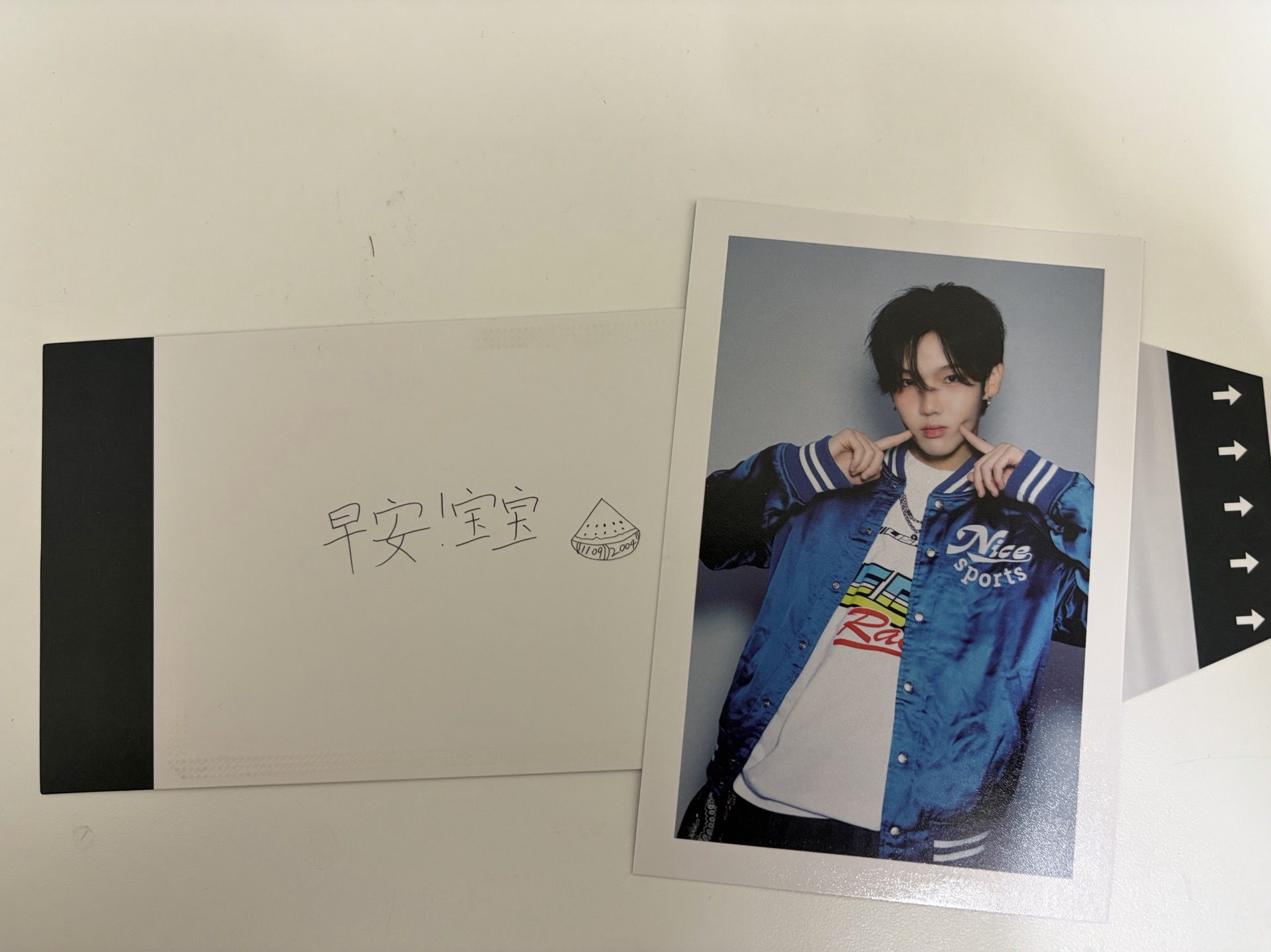 男寶二撕拉片拍立得B