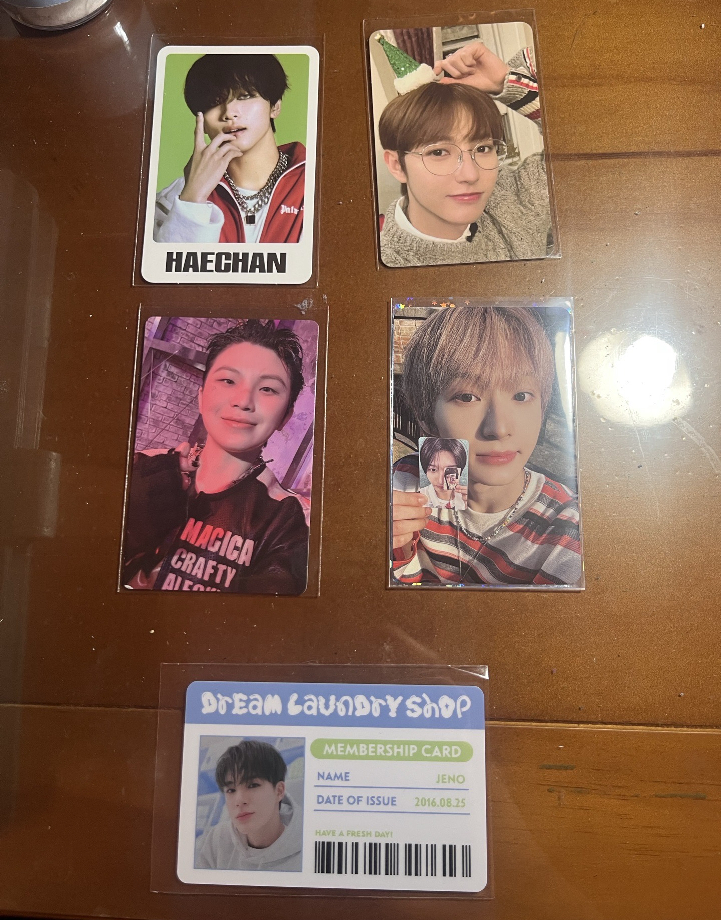 NCT DREAM隨機卡 woozi donghwa小卡