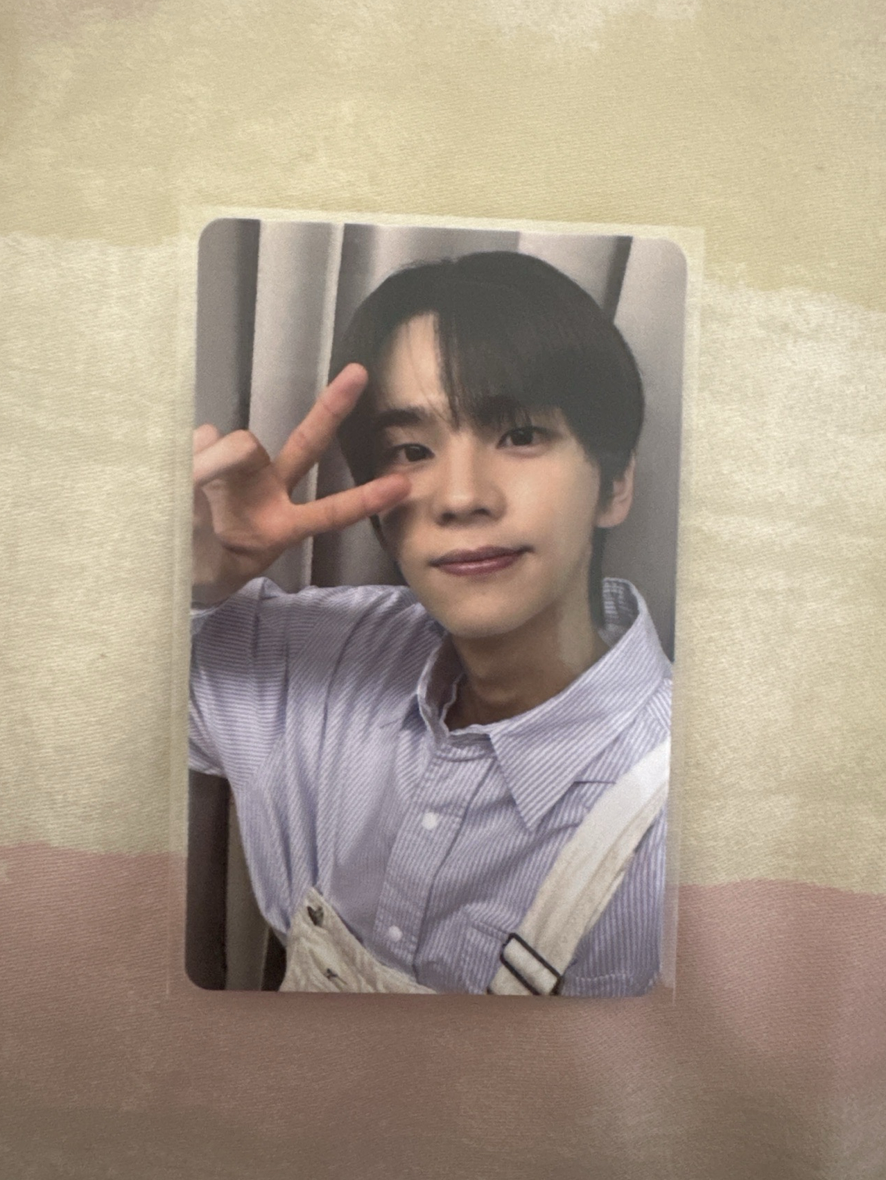 TWS Sparkling Blue 日咖 幸運卡 SHINYU 申惟 吊帶褲