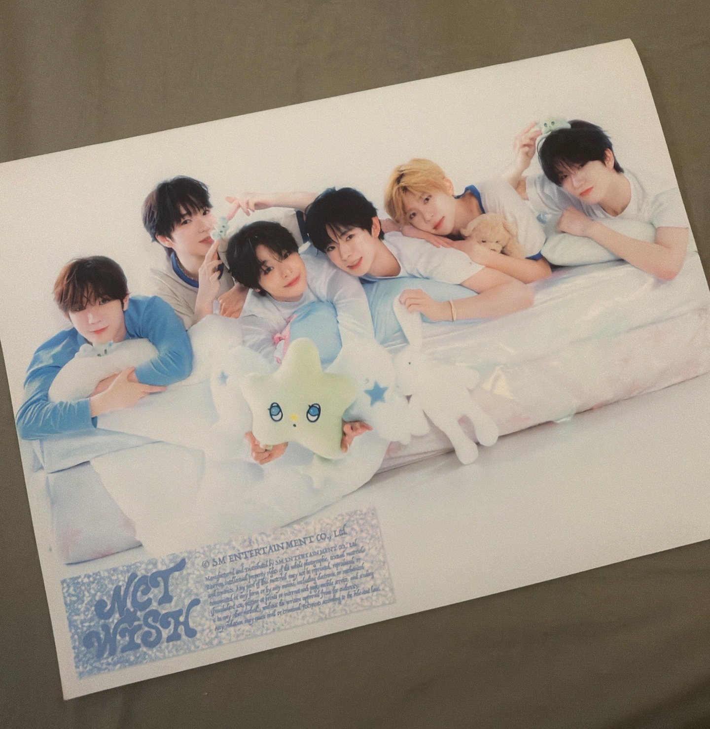 NCT WISH 2025年曆 迷你寫真集