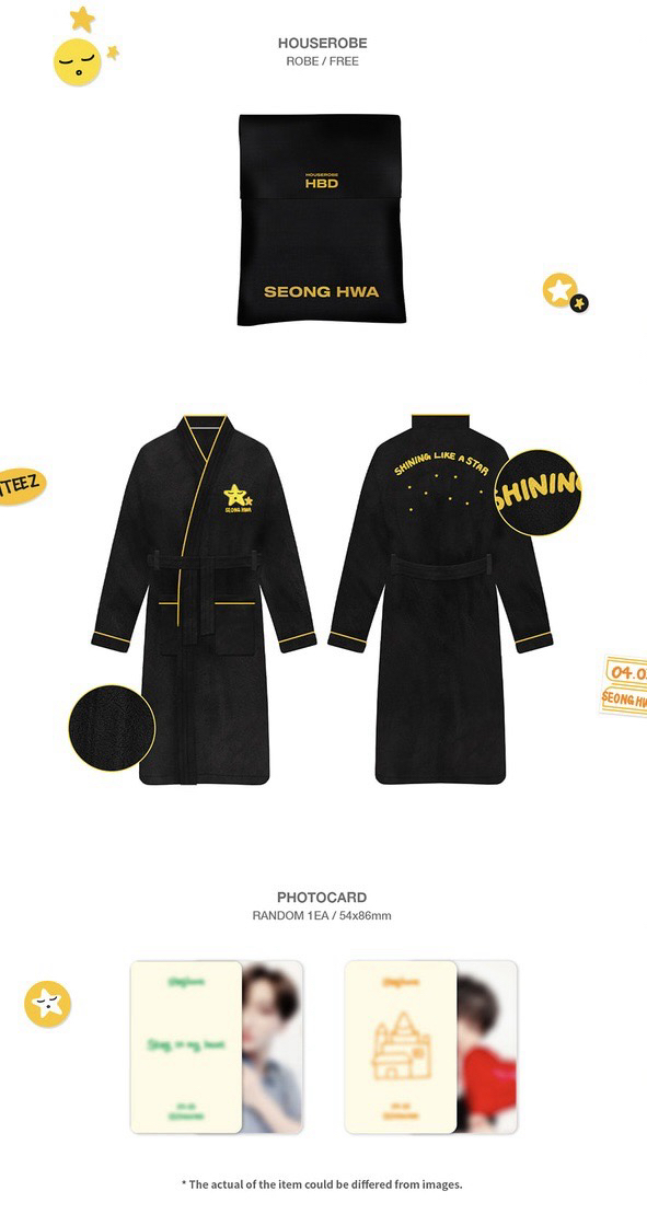 星化22年生日MD 浴袍卡 烏龜愛心🐢❤️