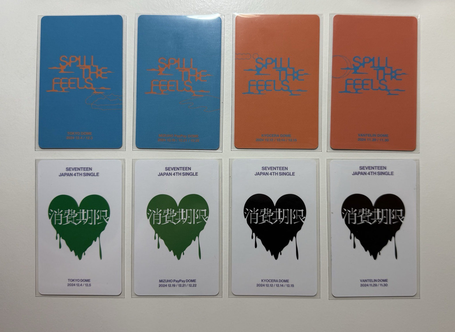 SEVENTEEN RIGHT HERE 日本場限-🦦DINO一套16張+消費期限空專*2