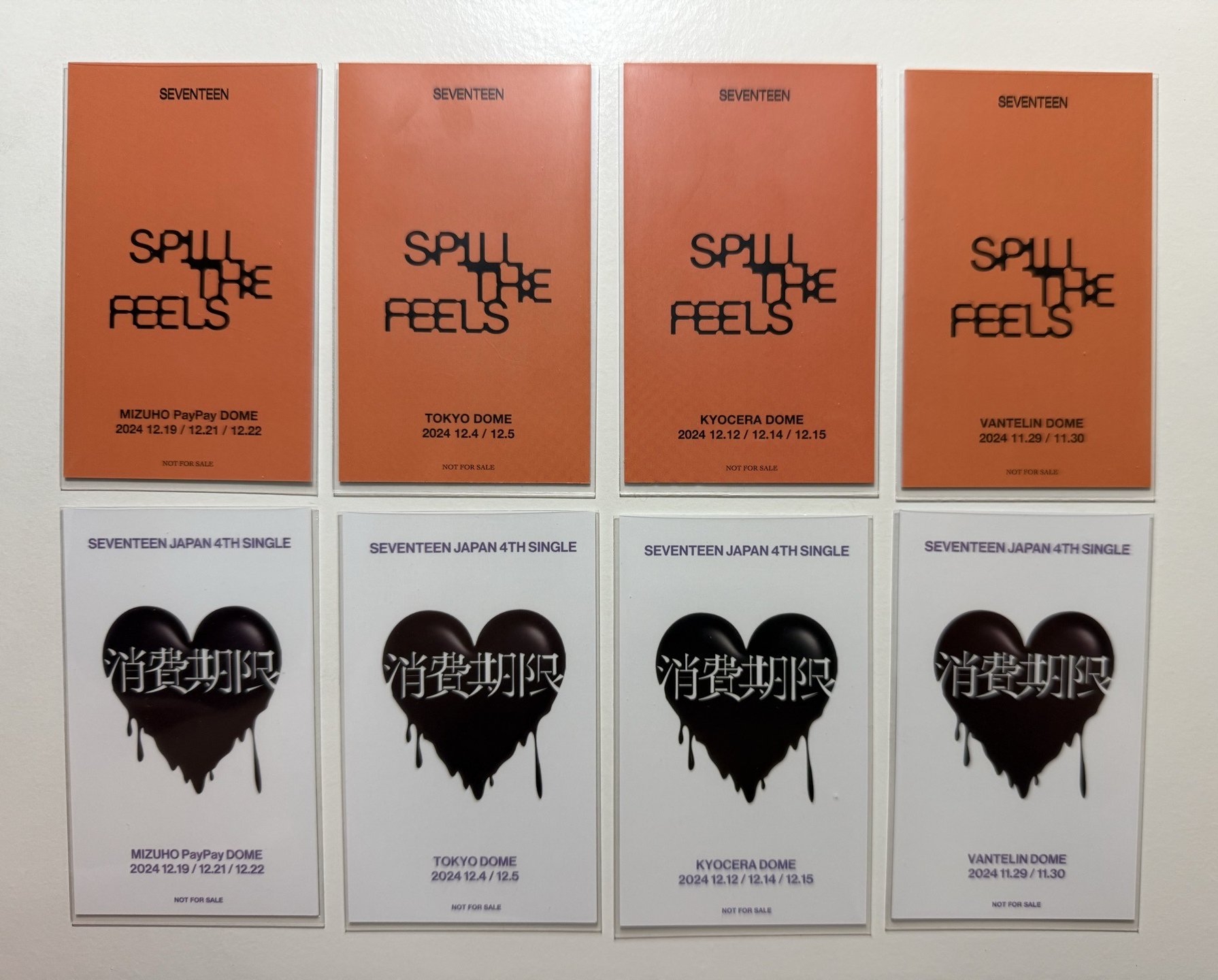 SEVENTEEN RIGHT HERE 日本場限-🦦DINO一套16張+消費期限空專*2