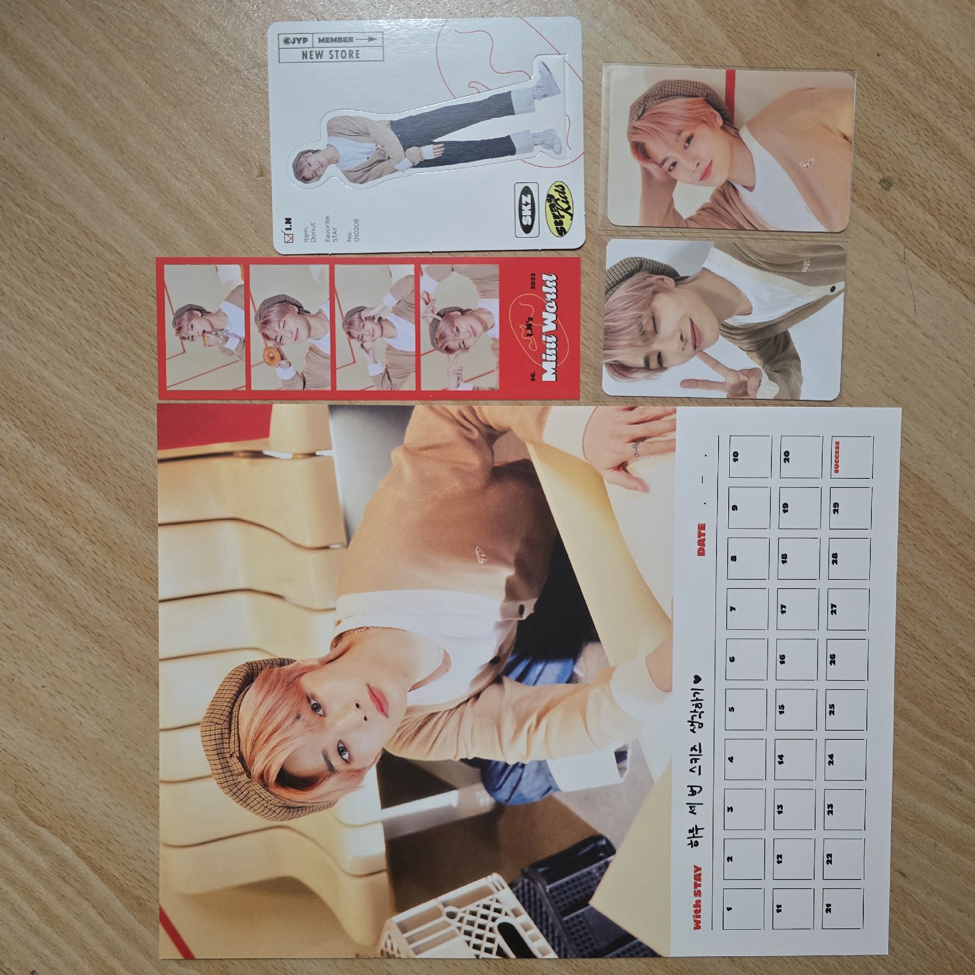 Stray Kids 2023年曆 SKZ'S Mini World🦊I.N 精寅