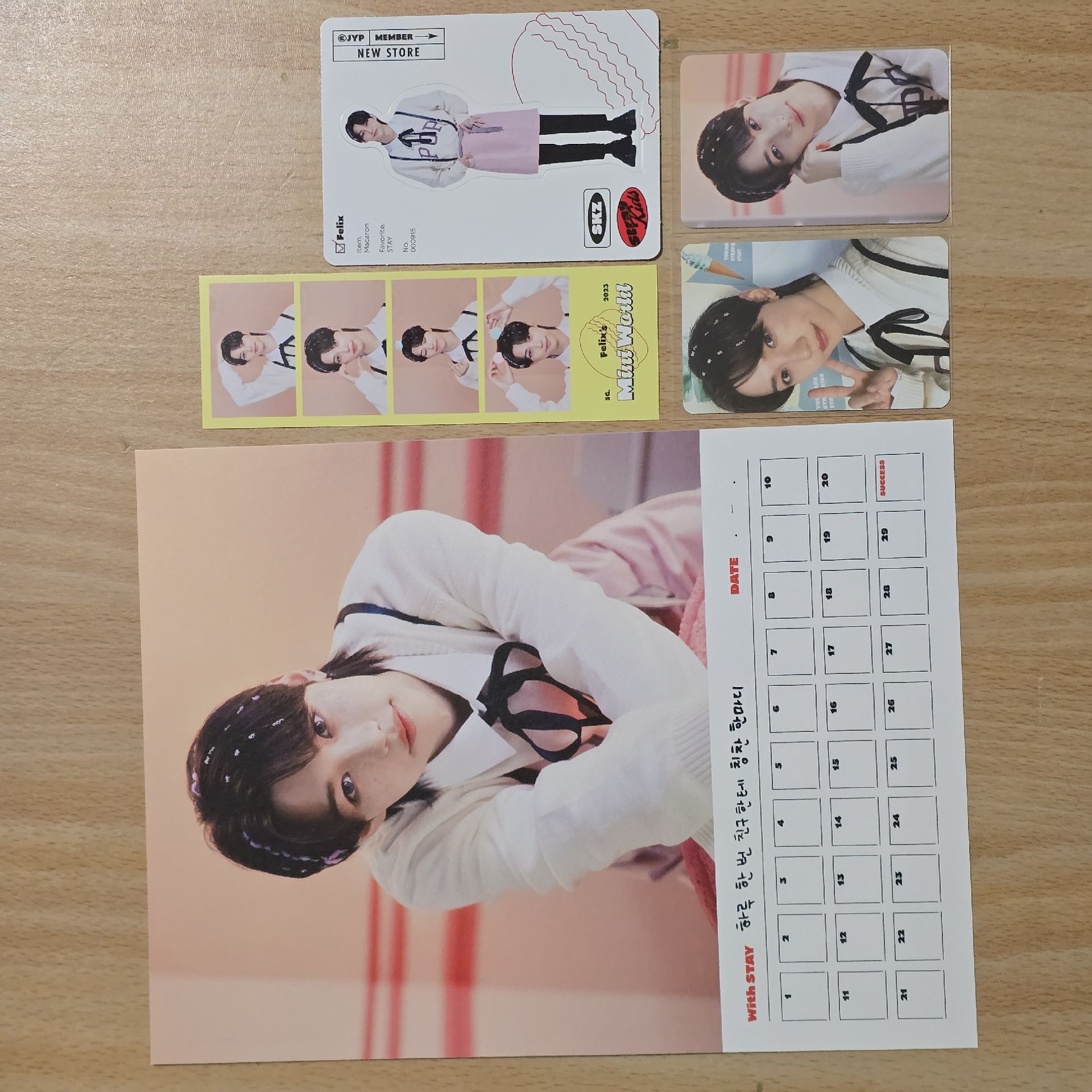 Stray Kids 2023年曆 SKZ'S Mini World🐥Felix 菲菲