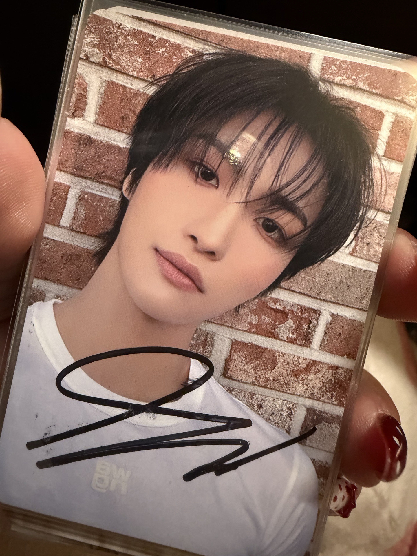 ATEEZ send off朴星化親簽小卡