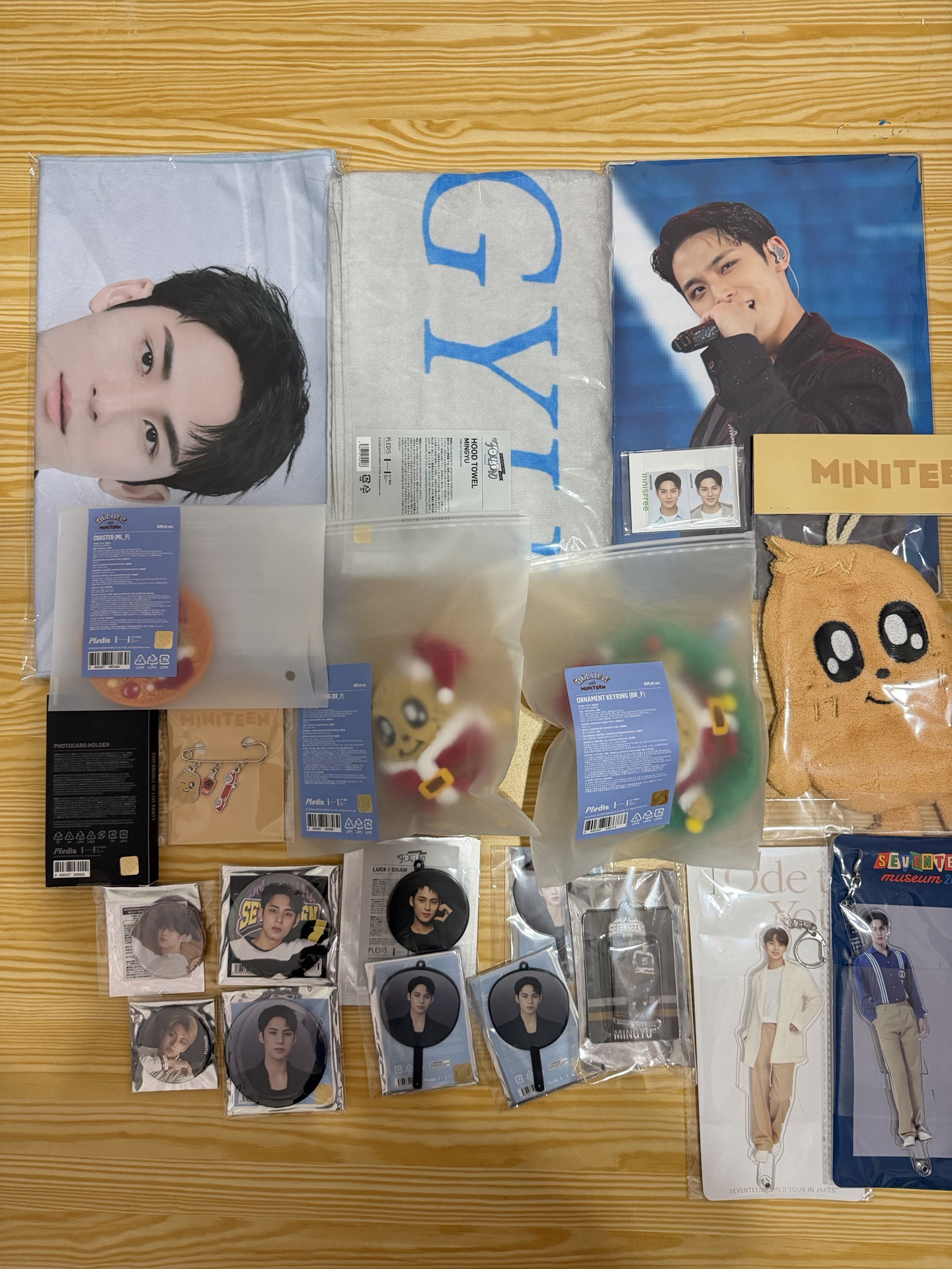 25'HOME 徽章 mingyu 小盤不拆