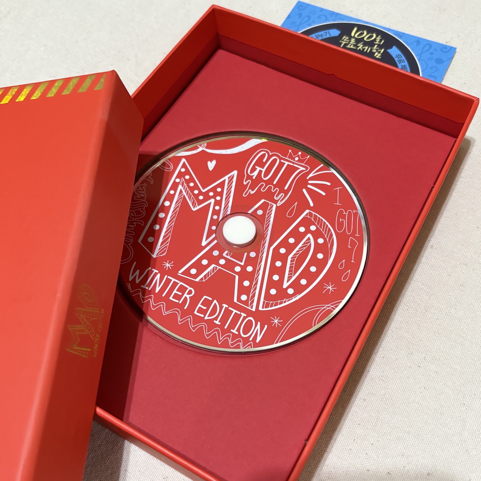 Got7 MAD Winter Edition 專輯 Happy ver.