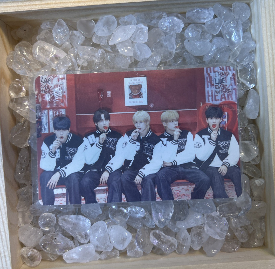 迷七 專輯卡 團卡 五隻小可愛💗💗