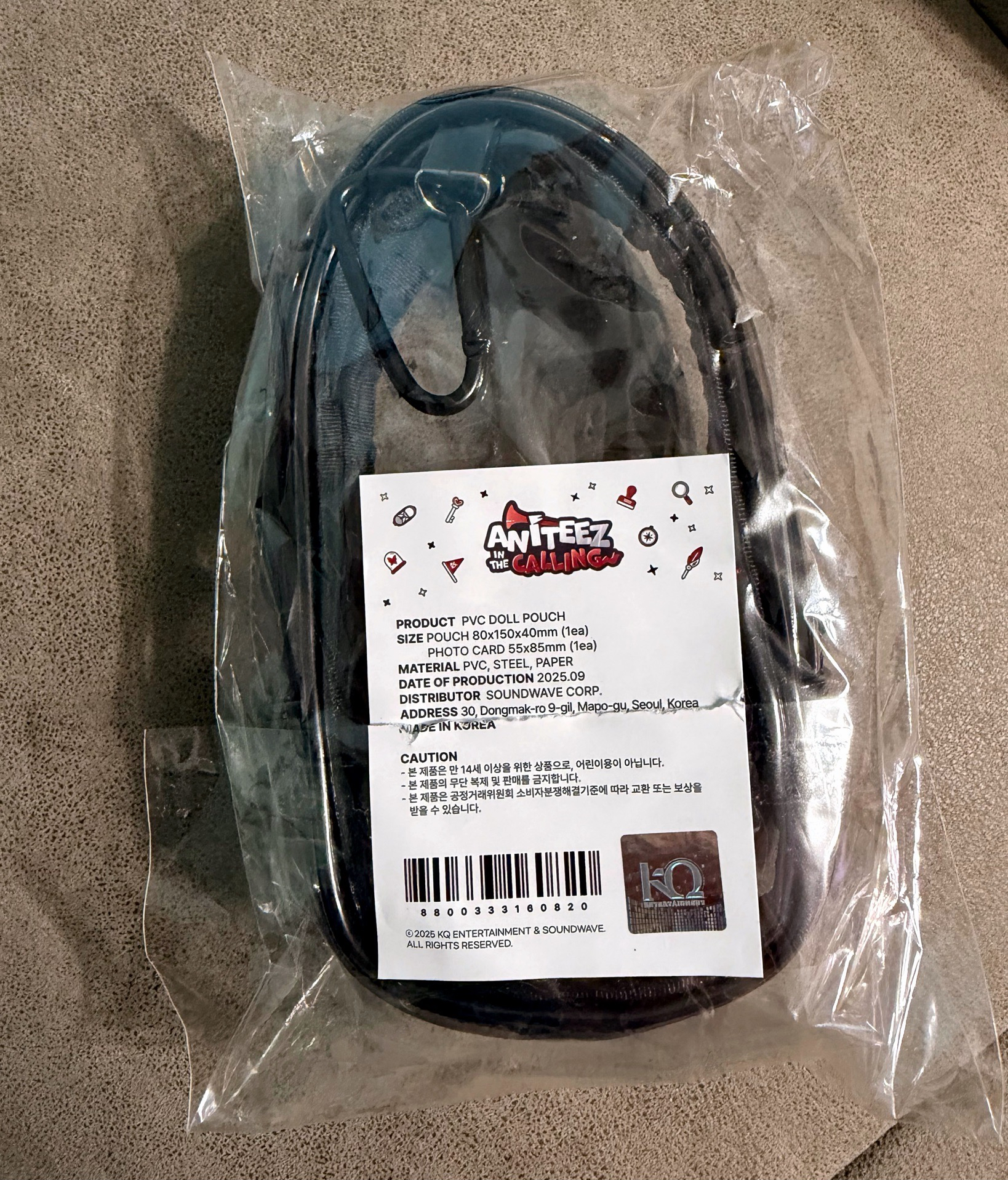 🏴‍☠️❤️ANITEEZ IN THE CALLING 娃包 PVC DOLL POUCH 