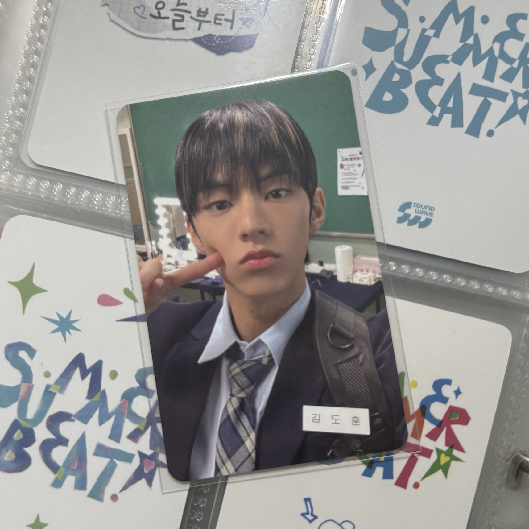 出道專 pst 簽售卡 道勳