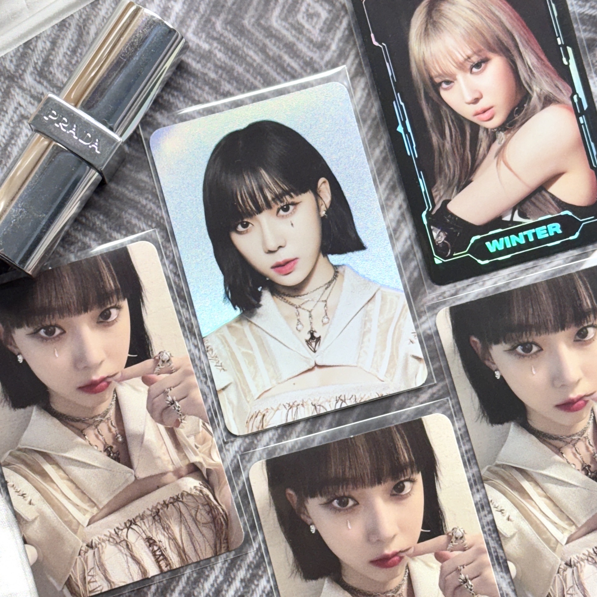 aespa Winter 金冬天閃卡區
