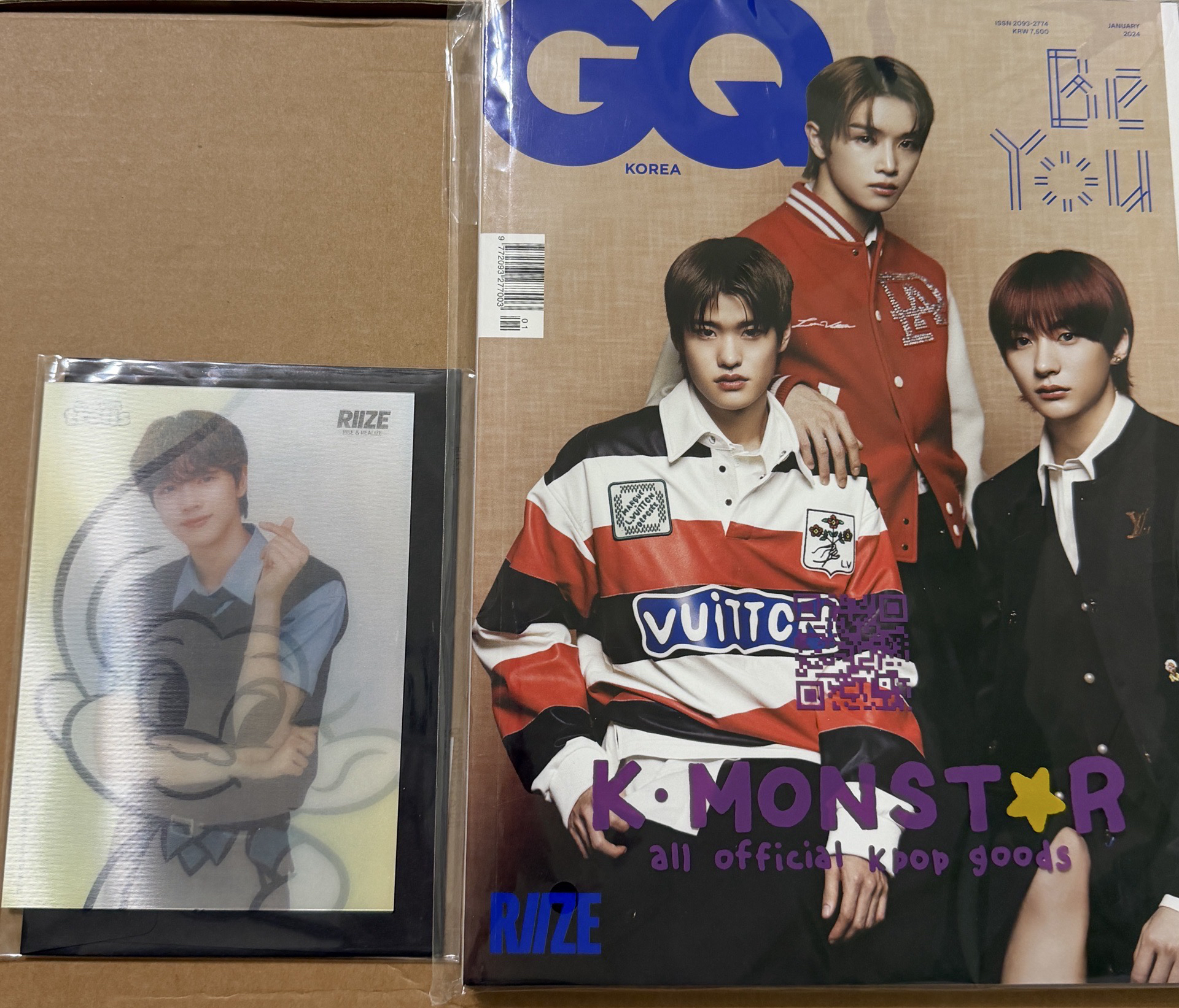 RIIZE GQ雜誌+魔法精靈 成燦變化大卡