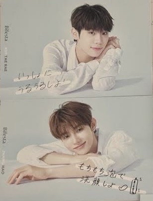 ZB1 日本代言 bifesta B賞明信片 昊、來（下單前請先私訊）