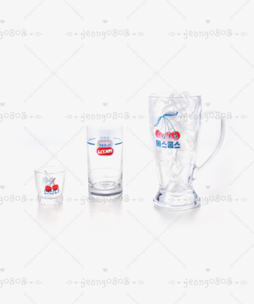 [S.COUPS] Domino Glass Set