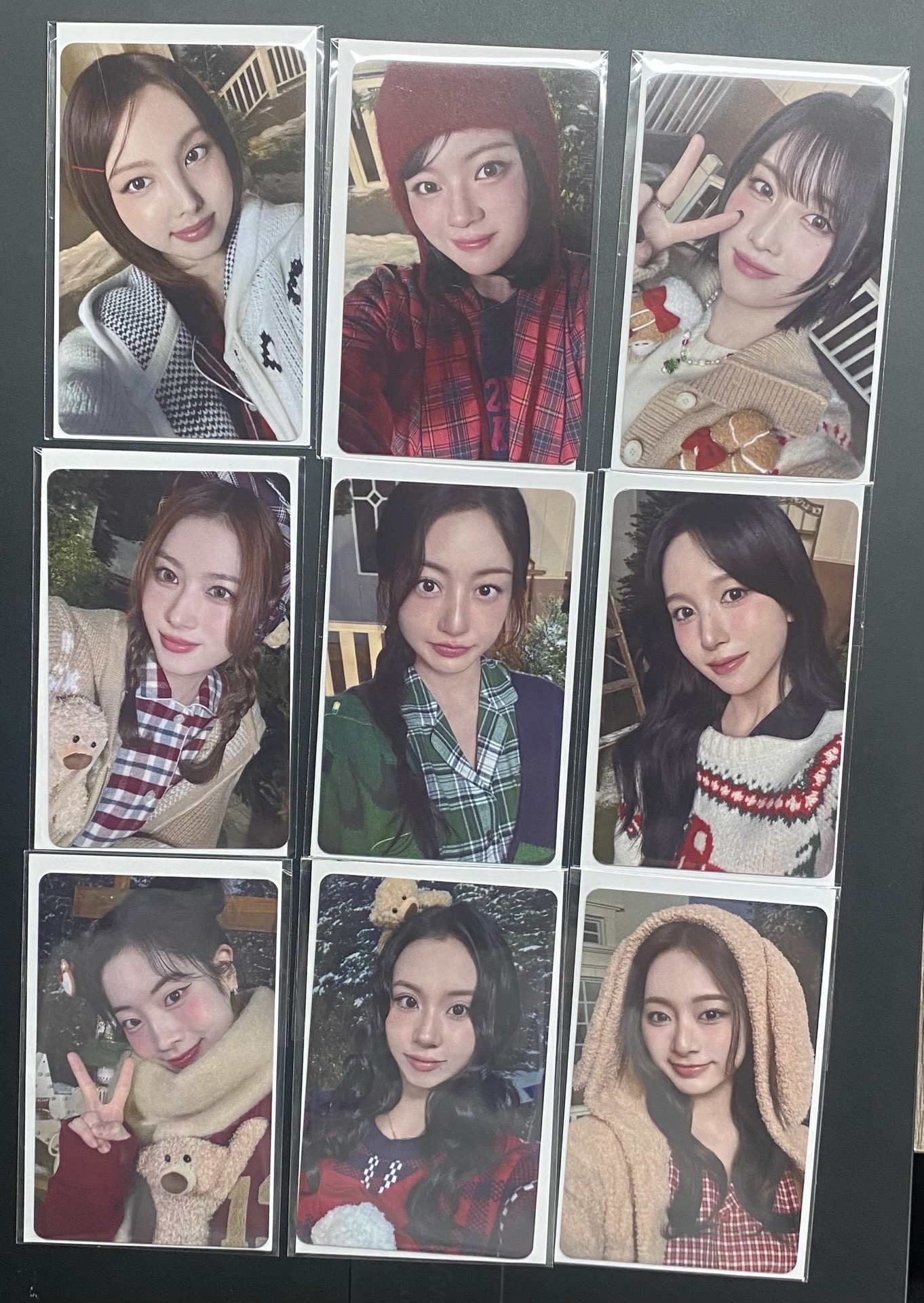 TWICE 冬日快閃滿額卡一套