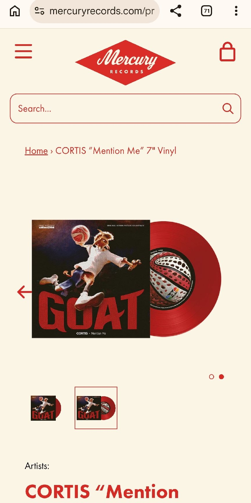 mention me單曲紅膠