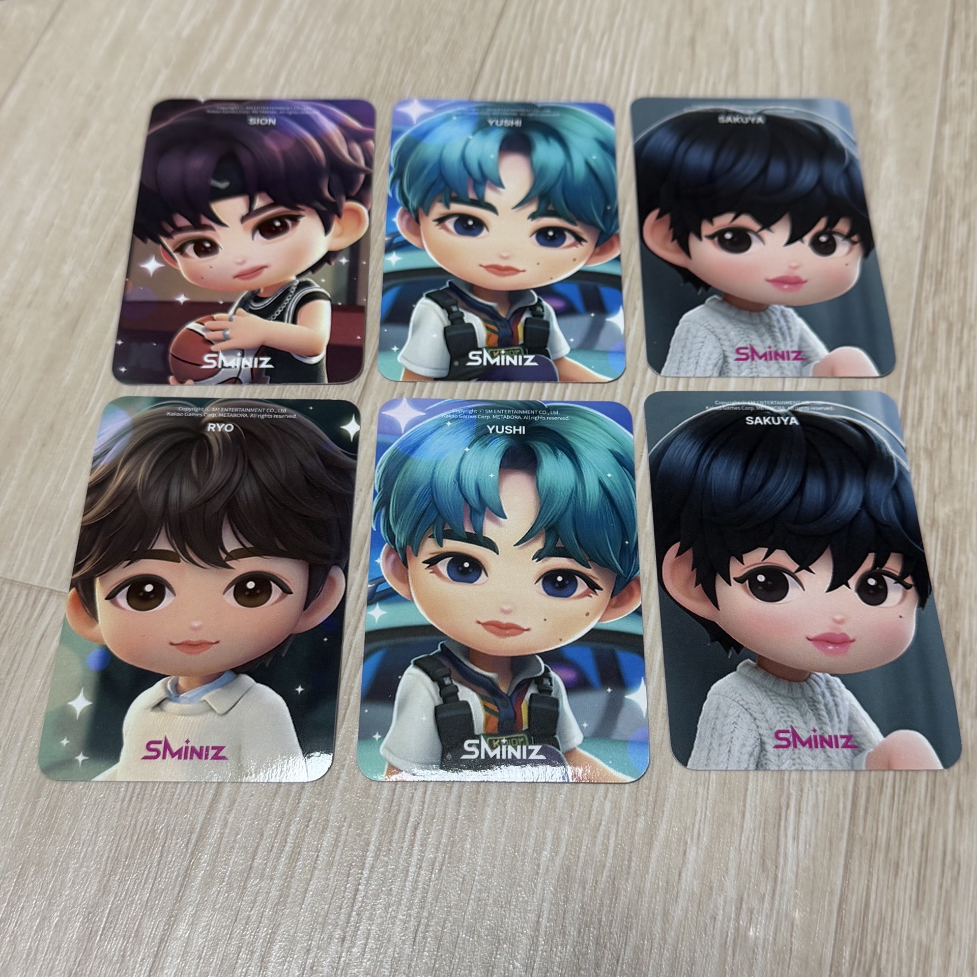 sm 任務卡 SMiniz曠野快閃 任務貼紙