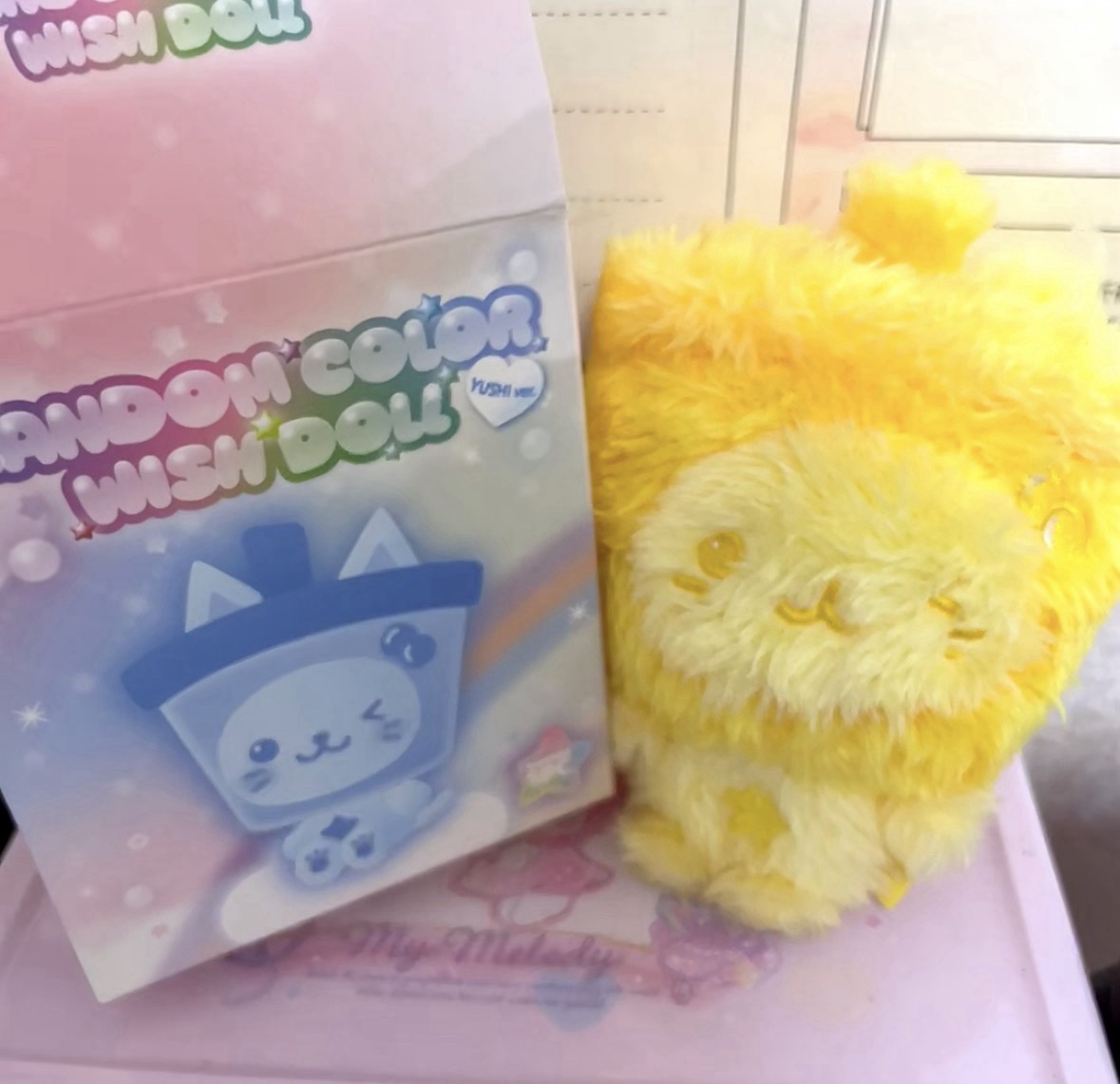 yushi 黃色奶茶貓 僅拆