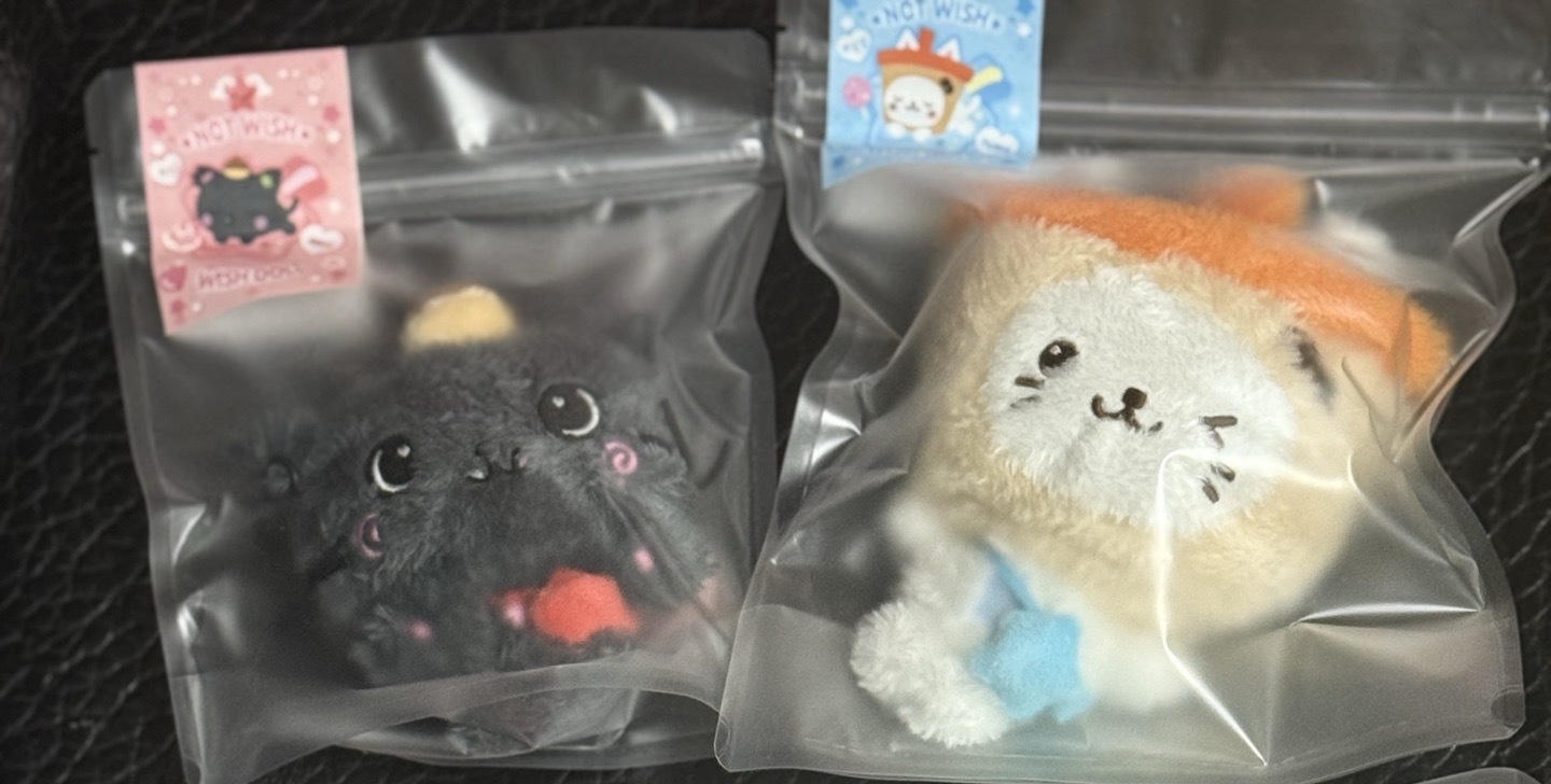 全新未拆 原皮奶茶貓 kuri 二販