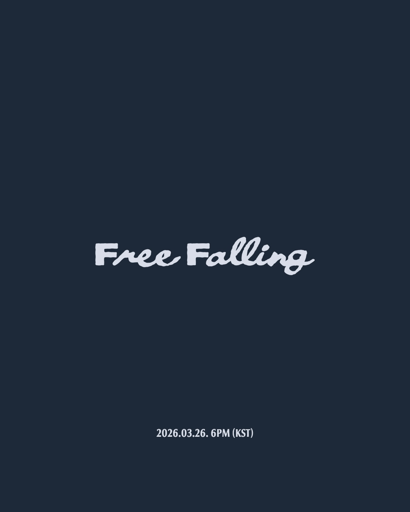 KANGMIN 1st Single Album[Free Falling]