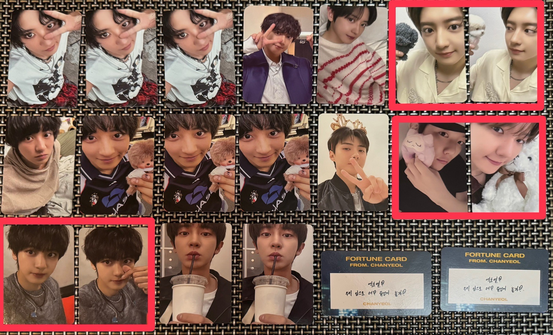 燦烈 伯賢 世勳 小卡 刮刮卡