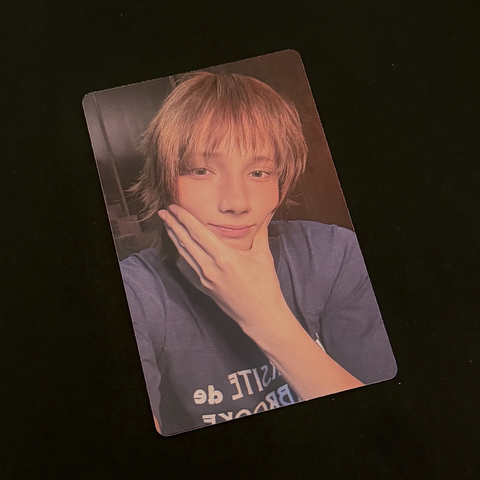 TXT 正規四 休寧凱 HUENINGKAI Etched ver 專卡