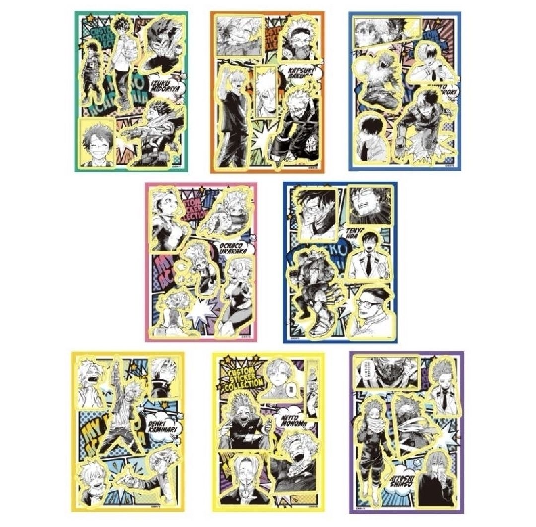 JUMP SHOP 貼紙 第2彈 盲抽