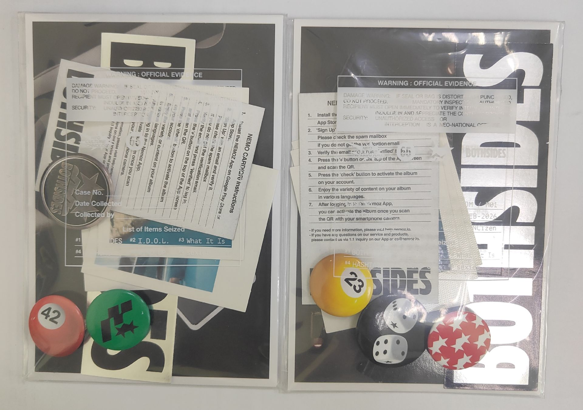 NCT JNJM迷一 EVIDENCE 白版 ver. 