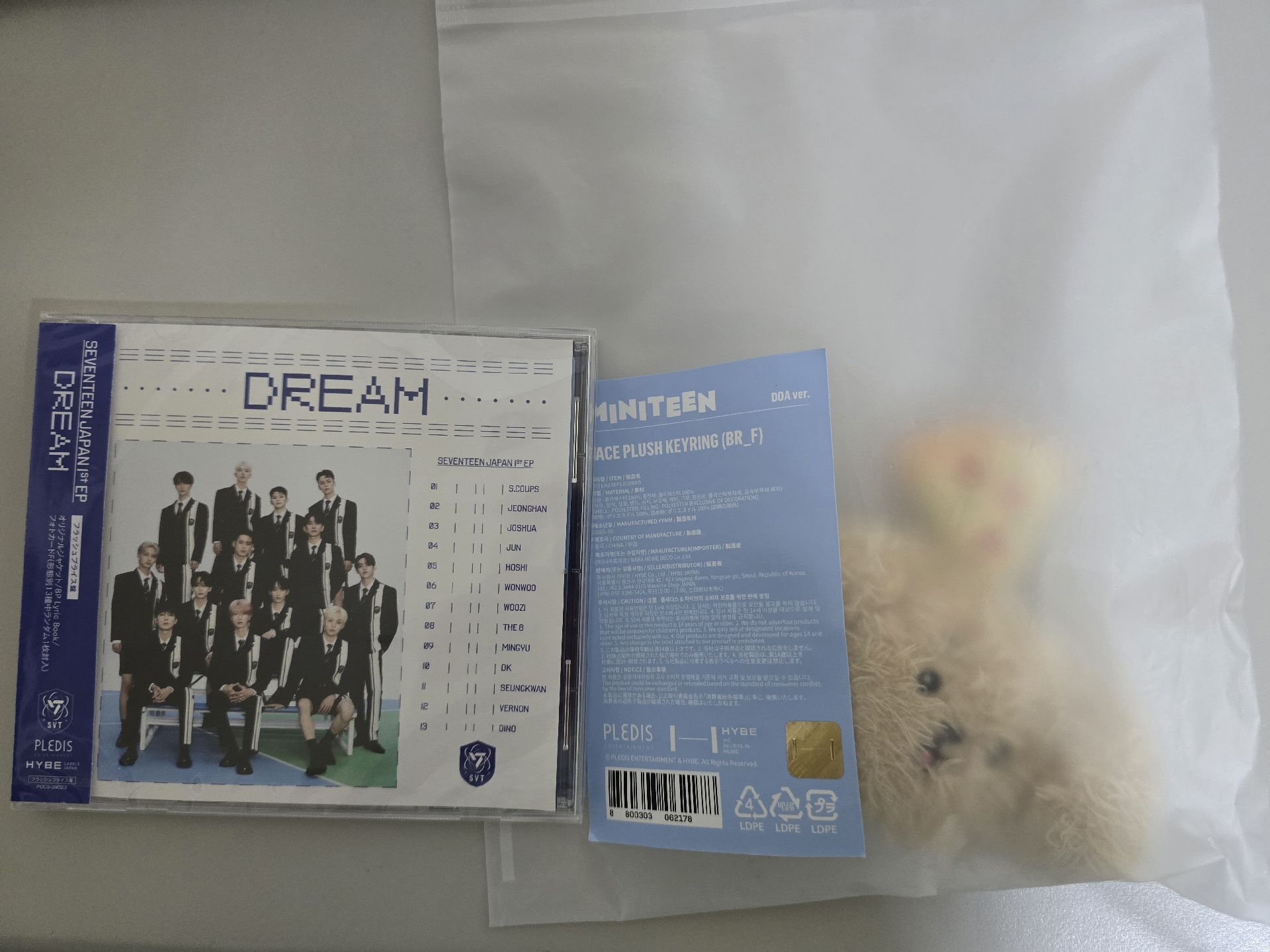 DK李碩珉大頭吊飾+專輯