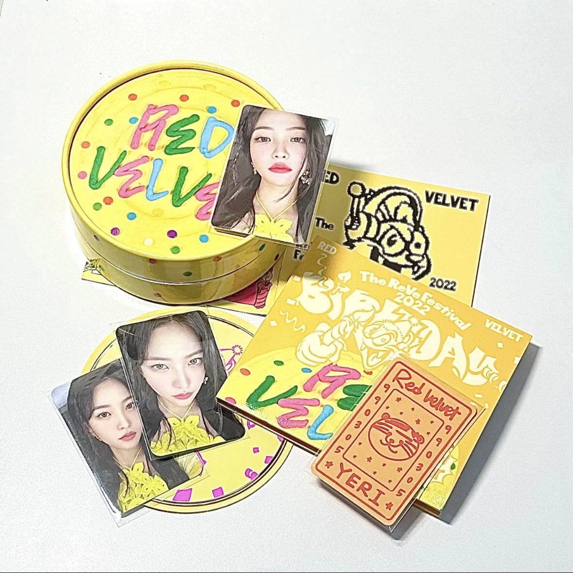 Red velvet 八週年立牌卡 Yeri