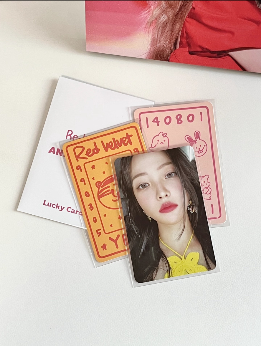 Red velvet 八週年幸運卡 Yeri