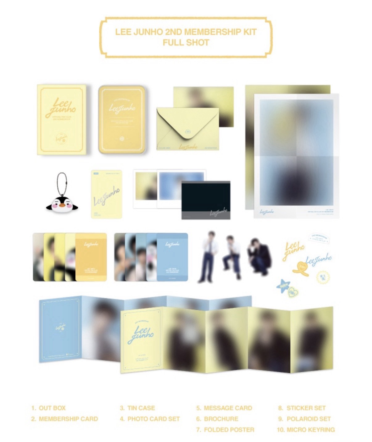 李俊昊二期會員禮（不含會員卡）